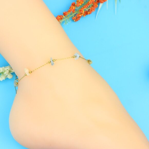 Elegant Handmade Anklet – Perfect for Women & Girls | Ideal Gift Option, DYC1844 - Picture 3 of 9